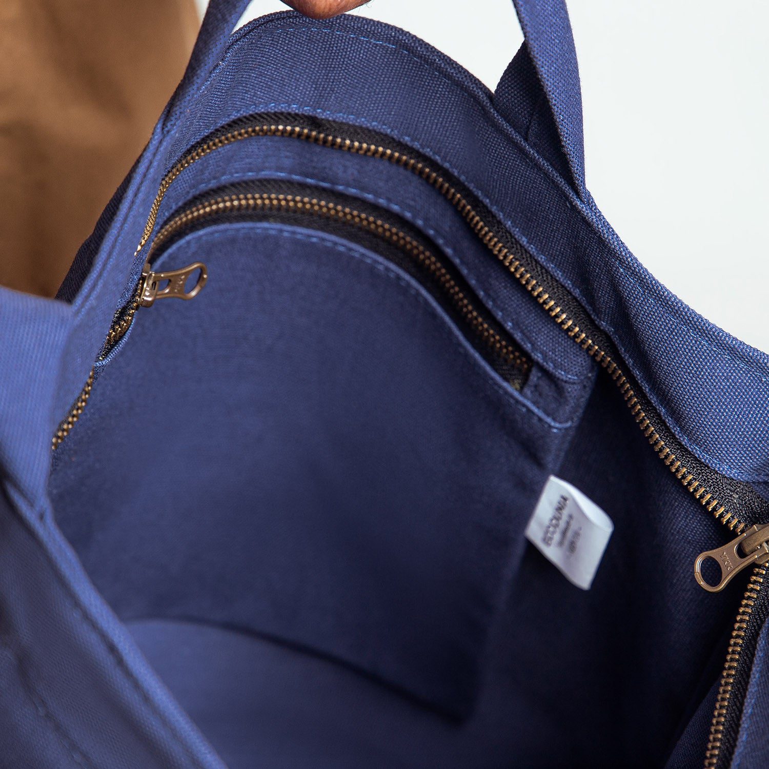 Canvas Carry-All Crossbody Bag for Men & Women | Amani #color_pale-blue