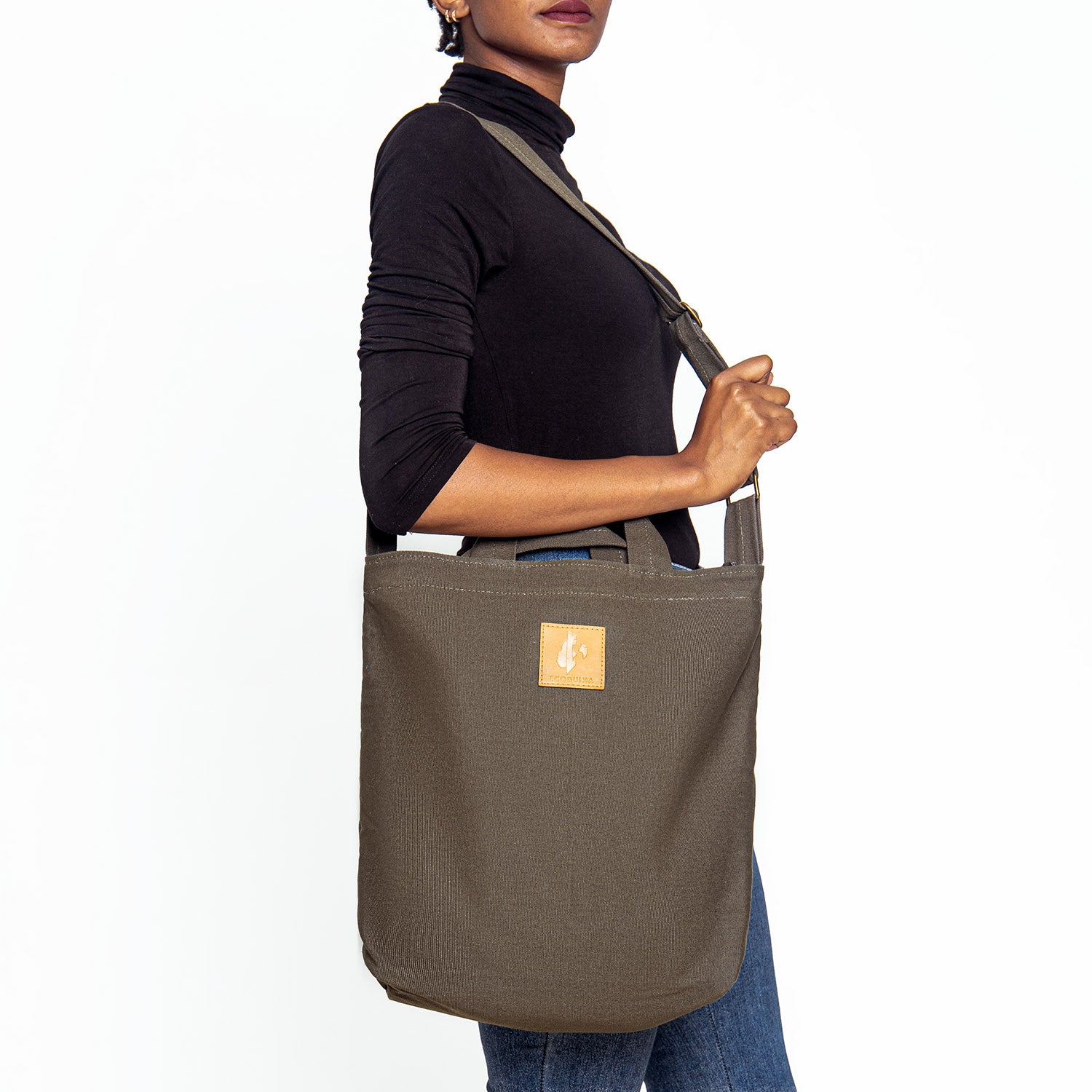 Canvas Carry-All Crossbody Bag for Men &amp; Women | Amani 