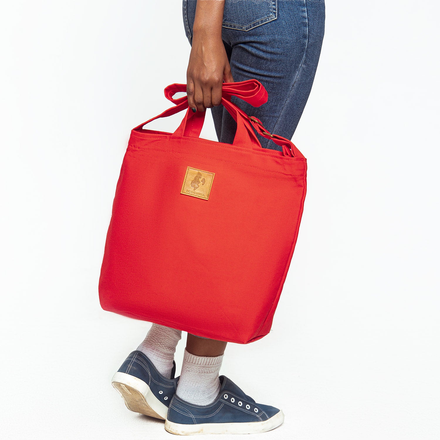 The Amani Carry All Bag - Red