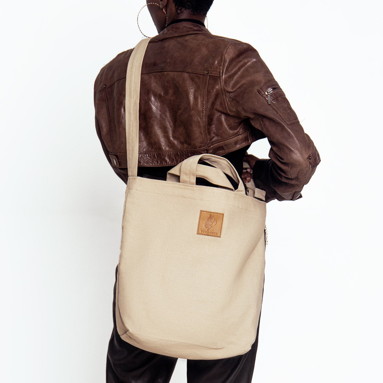 Canvas Carry-All Crossbody Bag for Men &amp; Women | Amani 