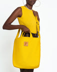 The Amani Carry All Bag - Yellow