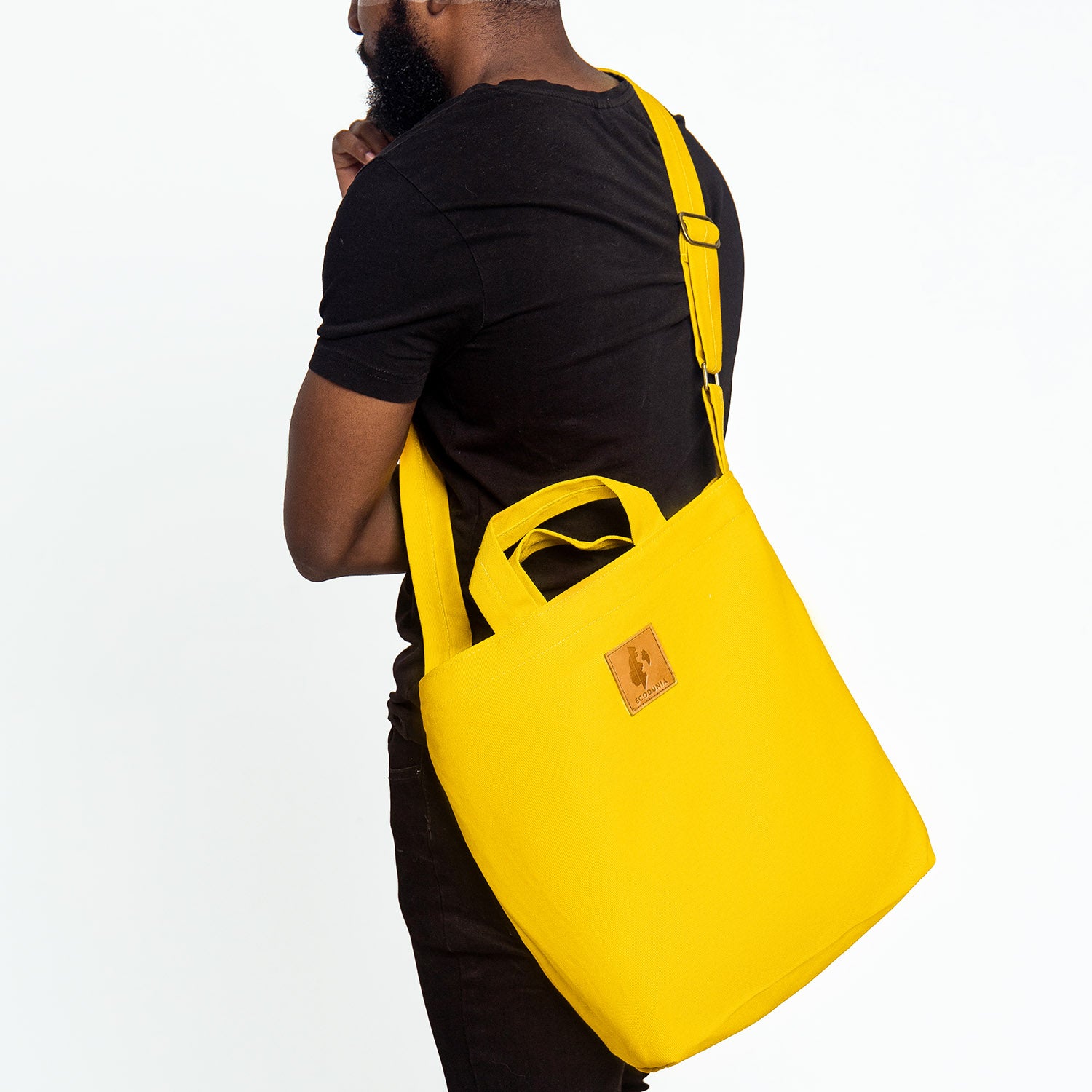 Canvas Carry-All Crossbody Bag for Men &amp; Women | Amani 