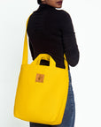 The Amani Carry All Bag - Yellow