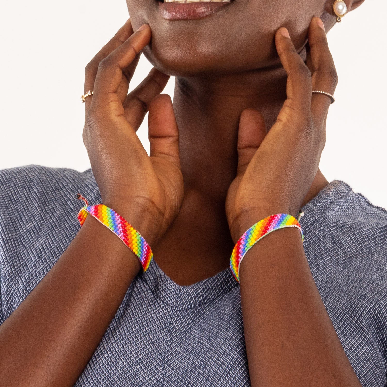Artisan Beaded Bracelets - Pride