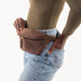 Leather Fanny Pack - Brown