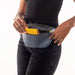 Leather Fanny Pack - Blue