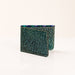 Fish Leather Bifold Wallet - Green
