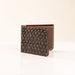 Fish Leather Bifold Wallet - Grey
