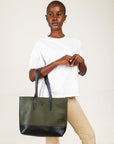 Mara Leather Bag - Green