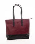 Mara Leather Bag - Purple