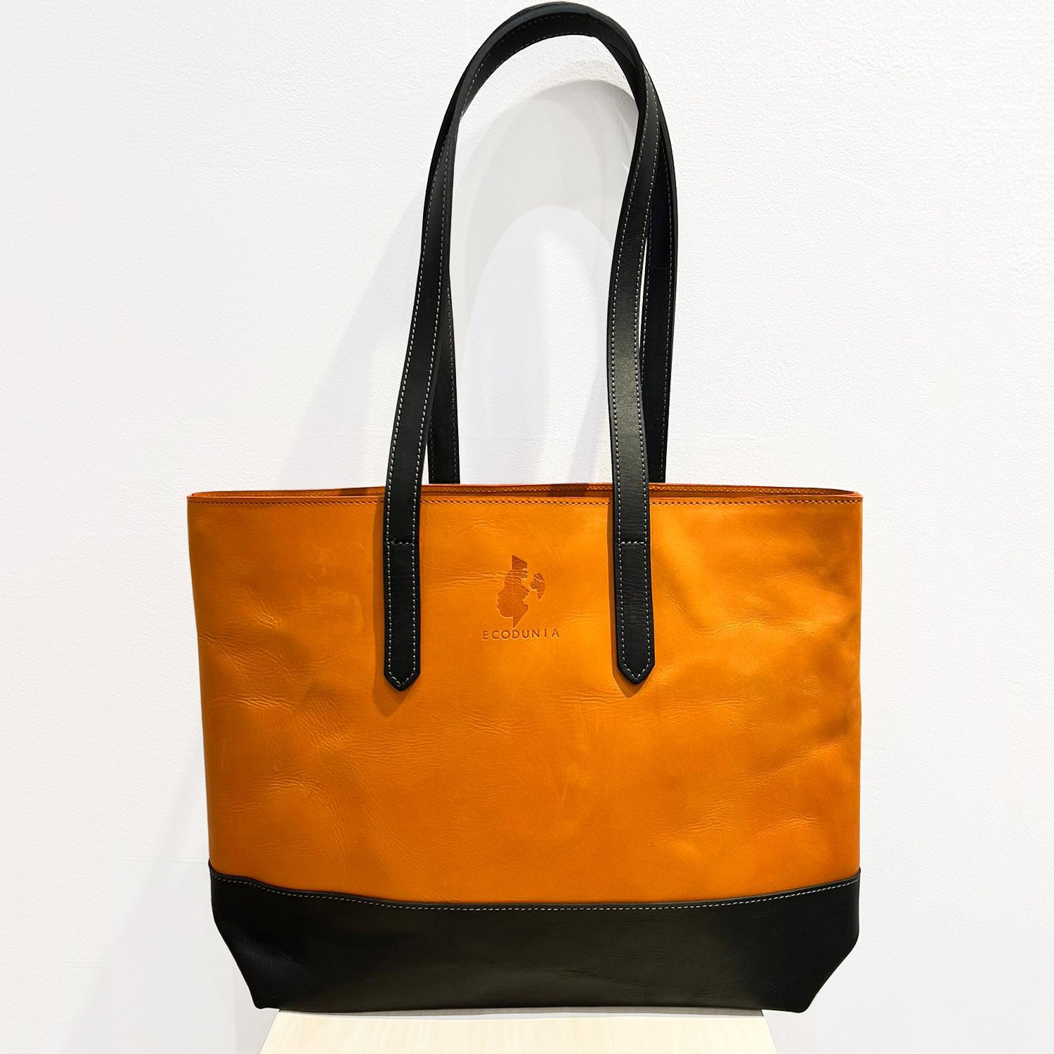 Mara Leather Bag - Orange