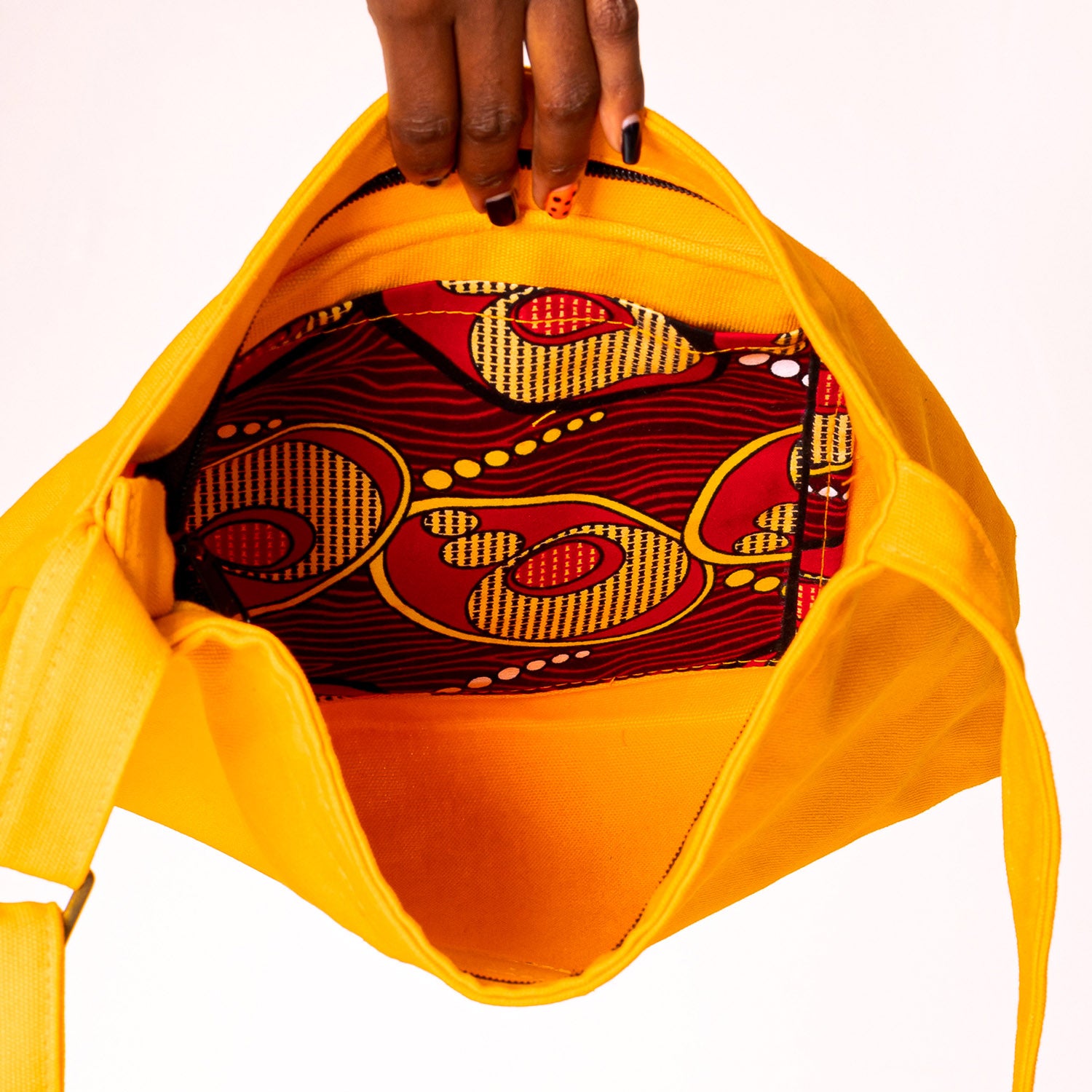Canvas Mini Crossbody Bag for Men &amp; Women | Amani 
