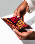 Kifaru Minimalist Slim Wallet - Orange