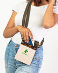 Phone Bag - Green / Sand White