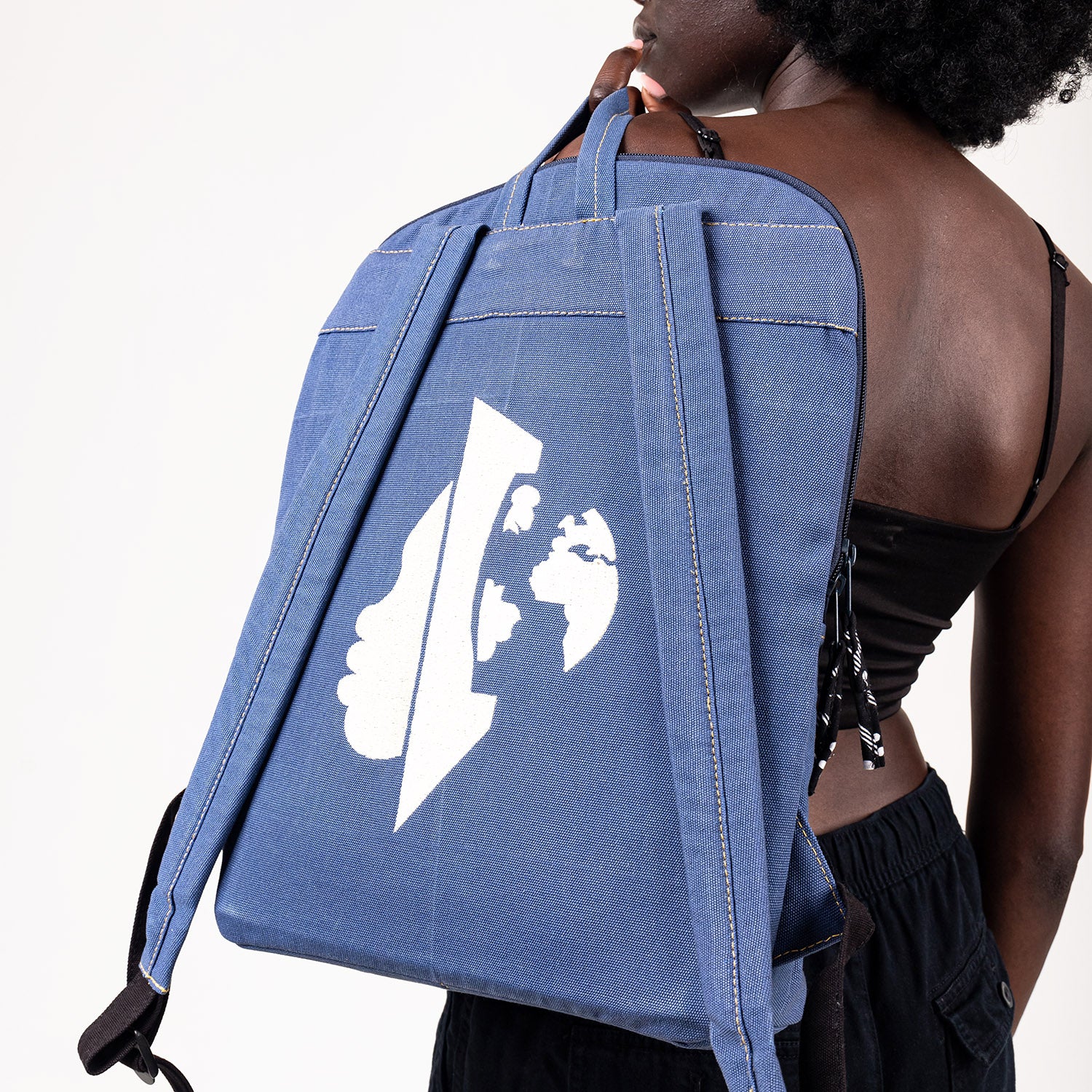 The Zanzi  Backpack - Blue