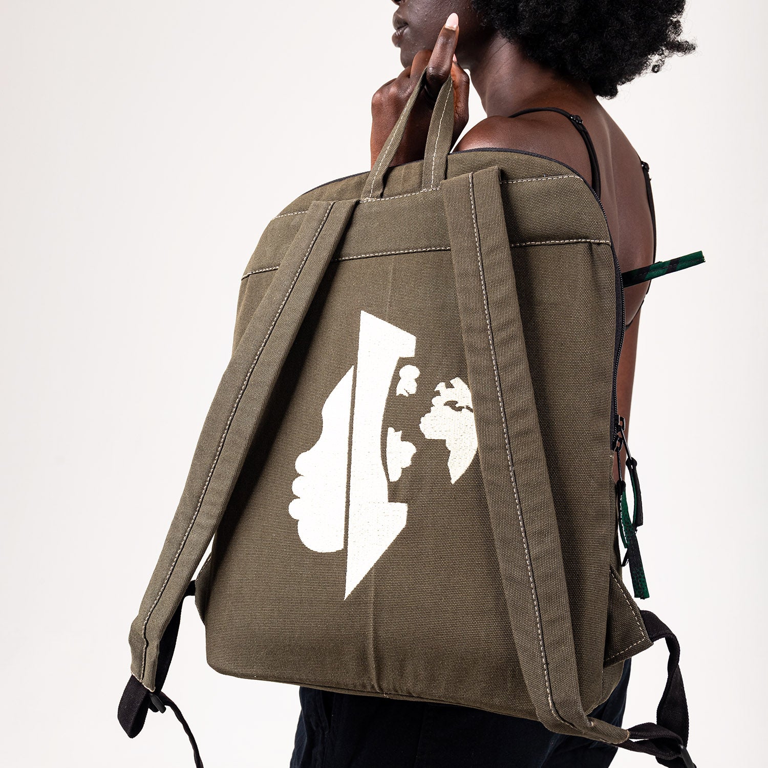 The Zanzi  Backpack - Jungle Green
