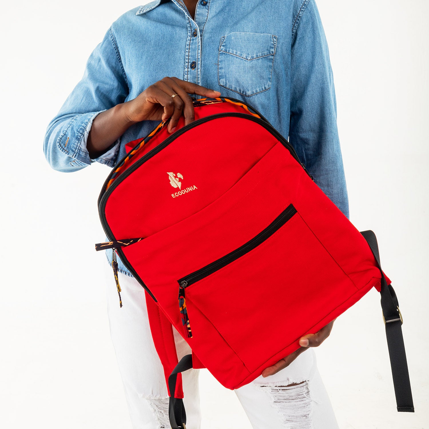 The Zanzi  Backpack - Red