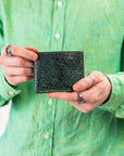 Fish Leather • Bifold - Standard | Green