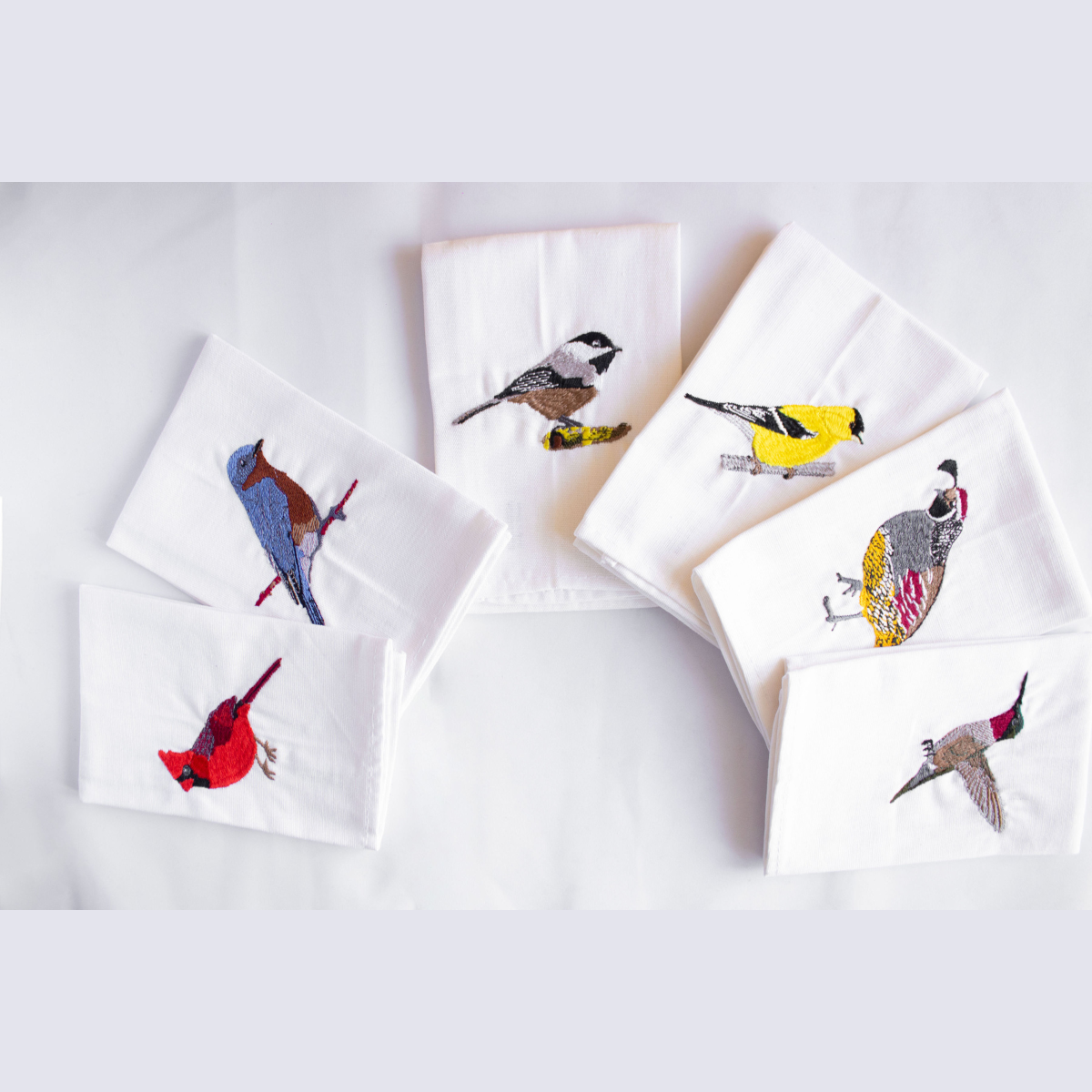 Napkins with Birds