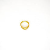 Eneo Minimalist Curve Ring in Brass