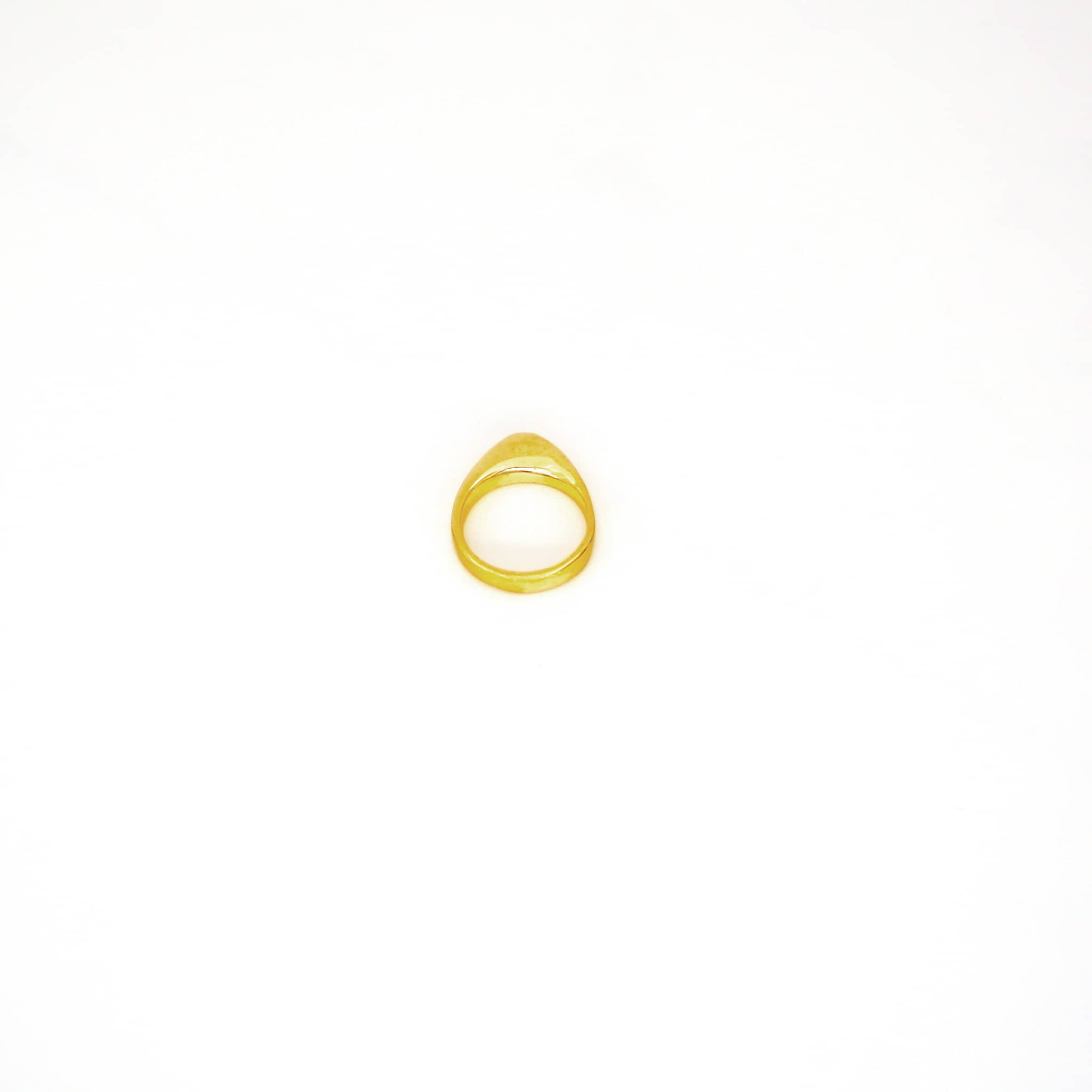 Minimalist Curve Brass Ring | Eneo - Ecodunia