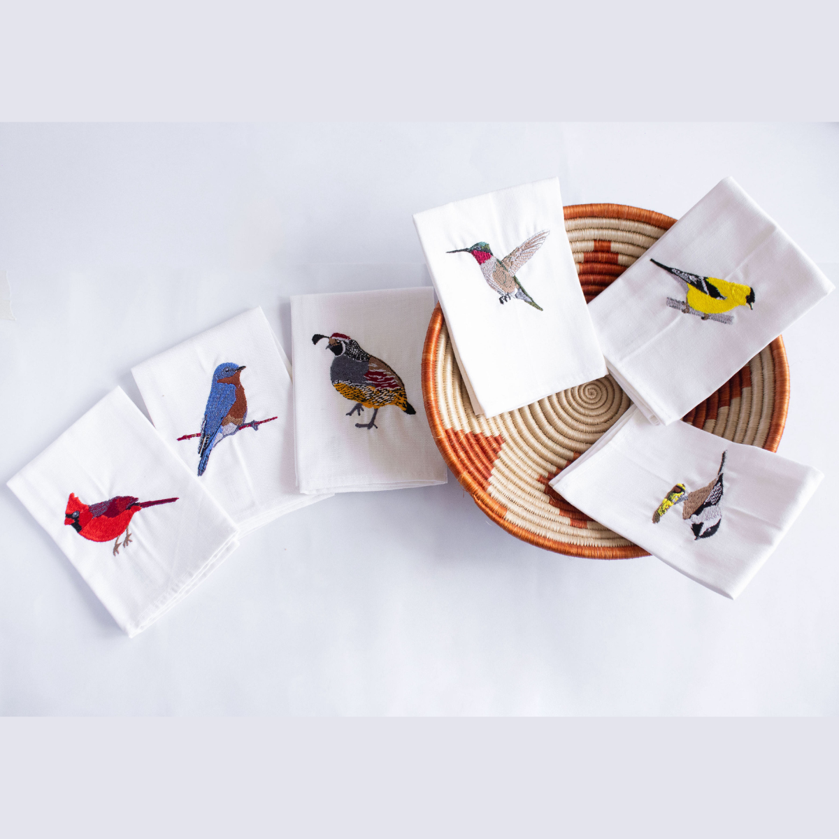 Napkins With Birds