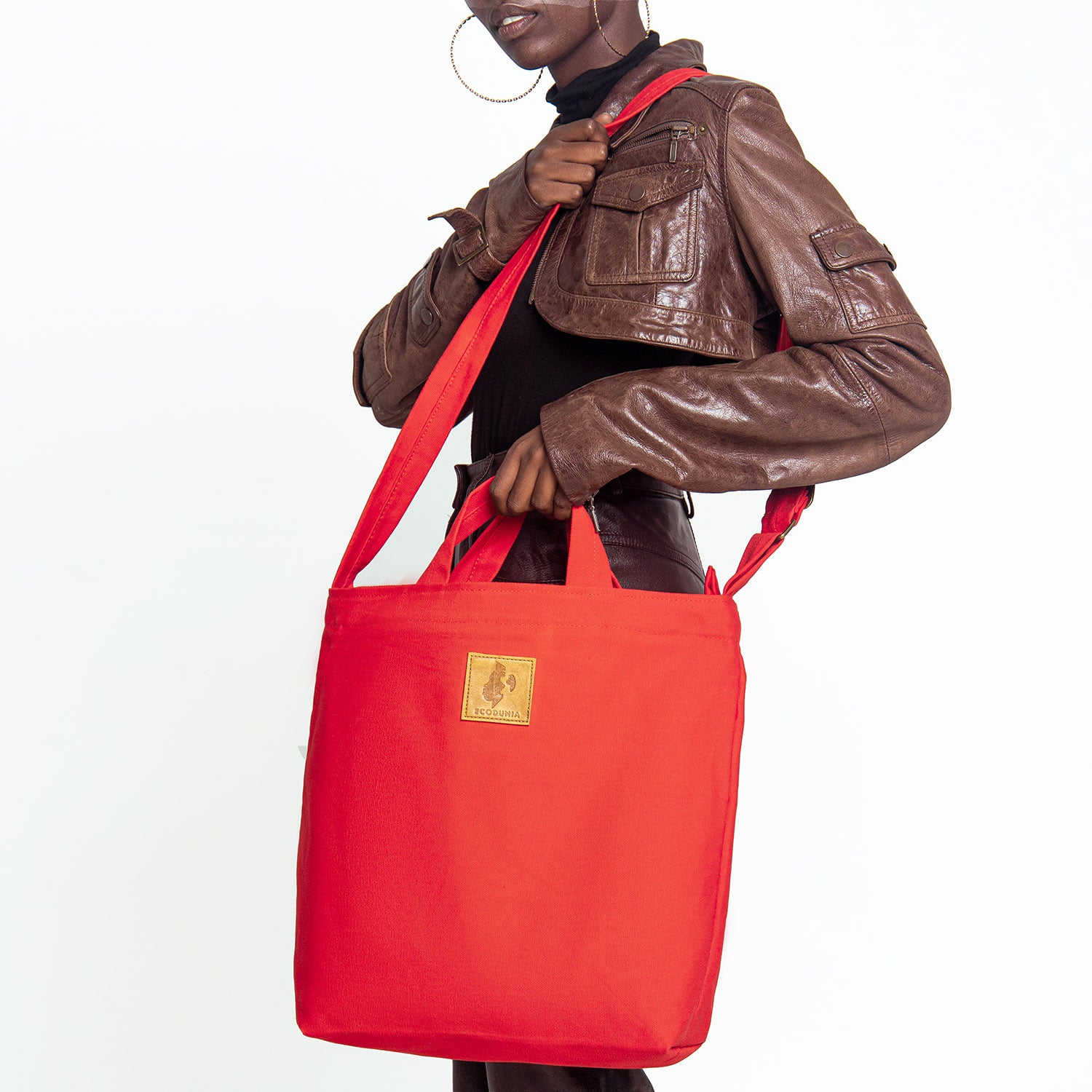 The Amani Carry All Bag - Red