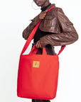 The Amani Carry All Bag - Red