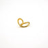 Feni Brass Wave Ring