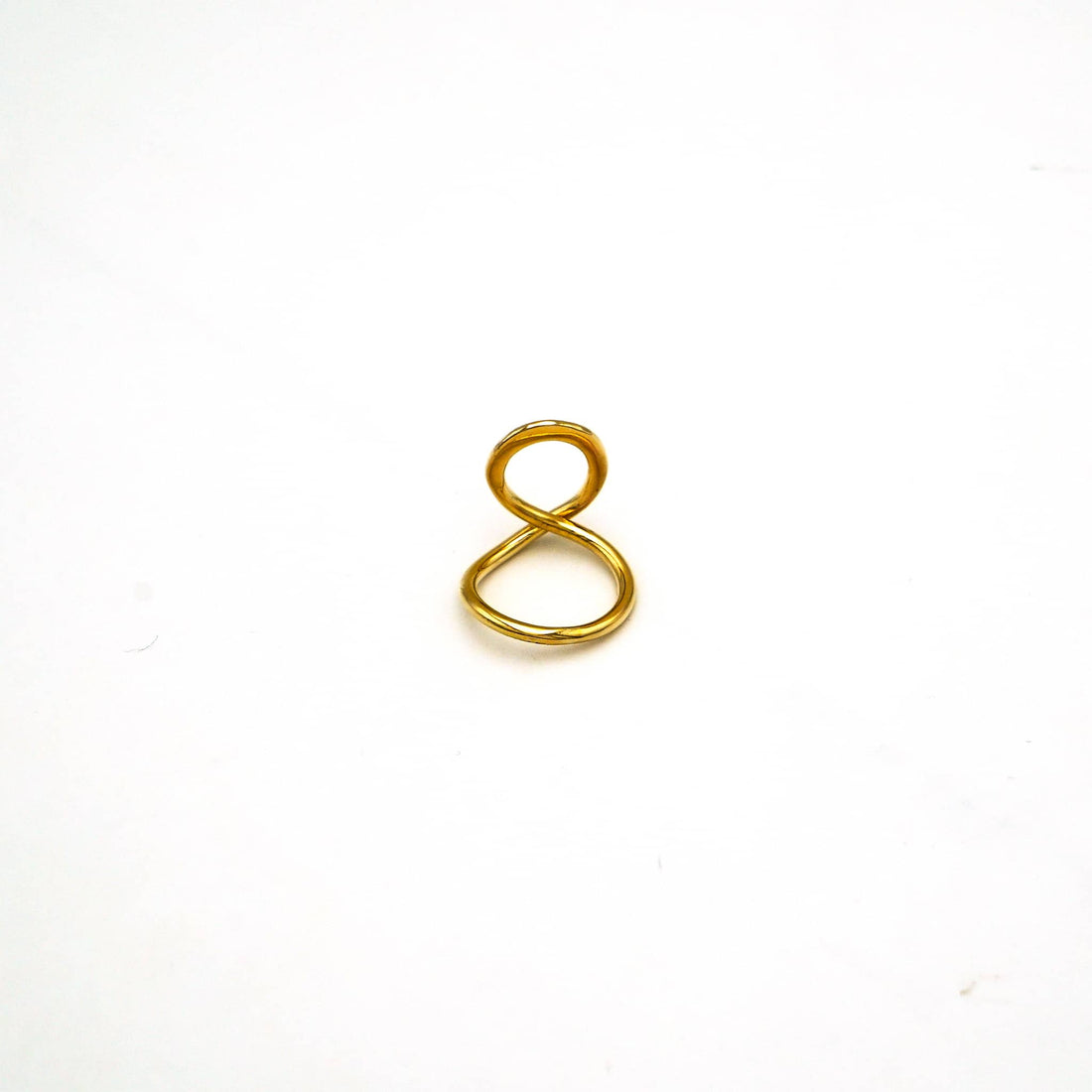 Feni Brass Wave Ring