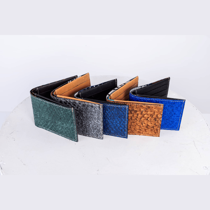 Handmade Fish Wallet Leather collection Ecodunia