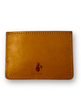 Fish Leather Card Holder - Tan