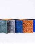 Fish Leather • Bifold - Standard | Green