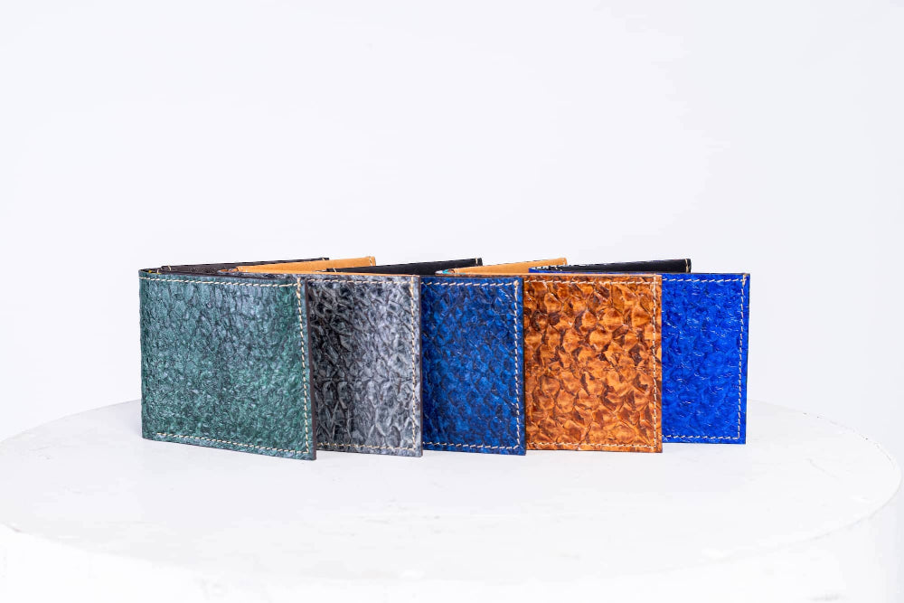 Fish Leather Wallets Ecodunia Chicago, USA