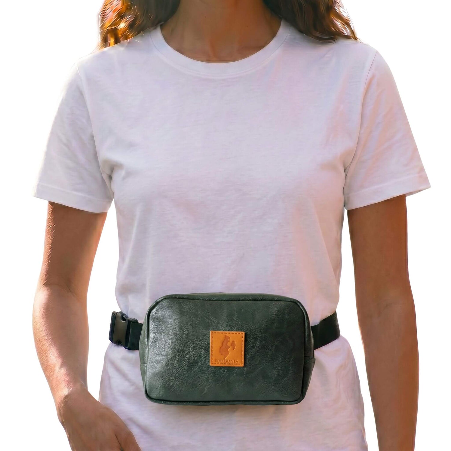 Vegan Leather Crossbody Belt Bag Ecodunia 