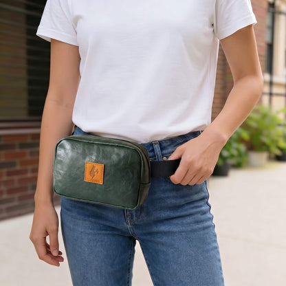 Vegan Leather Crossbody Belt Bag Ecodunia 