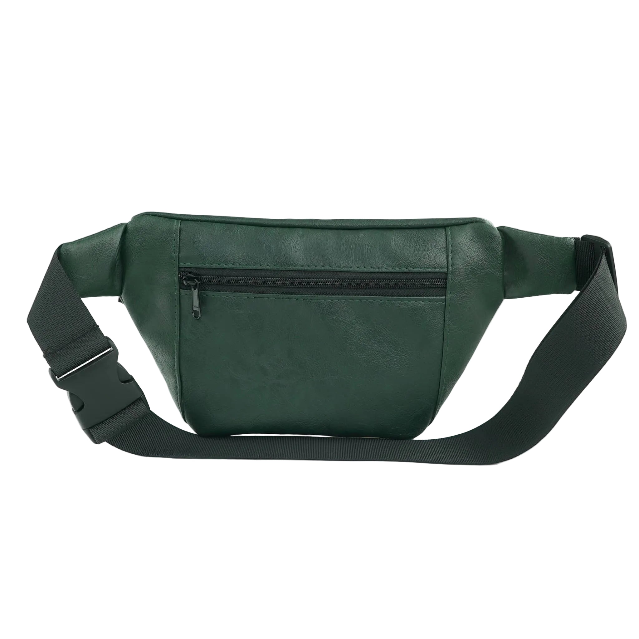 Forest Green Vegan Crossbody Fanny Pack 