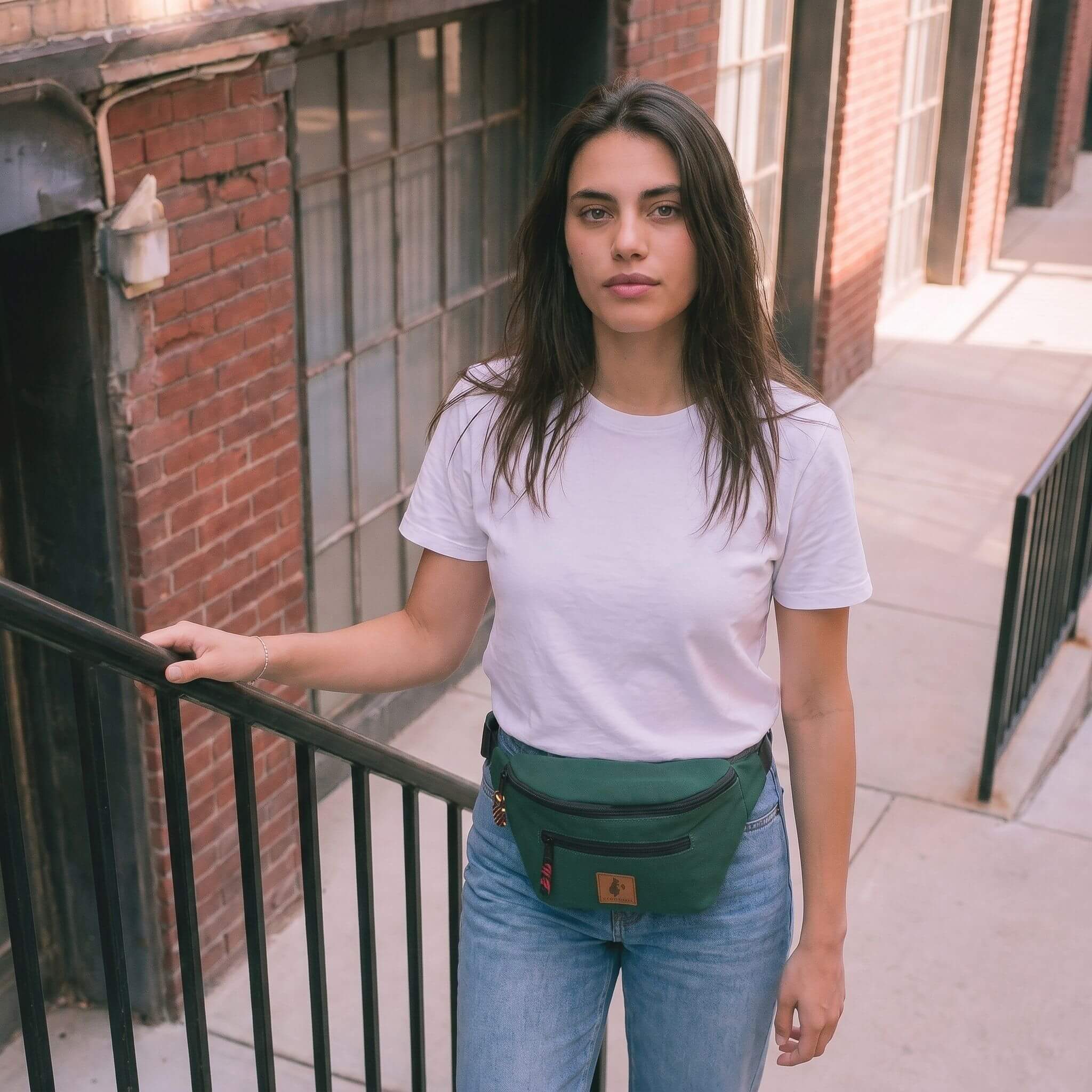 Anto Canvas Crossbody Fanny Pack 