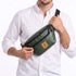 Forest Green Vegan Crossbody Fanny Pack 