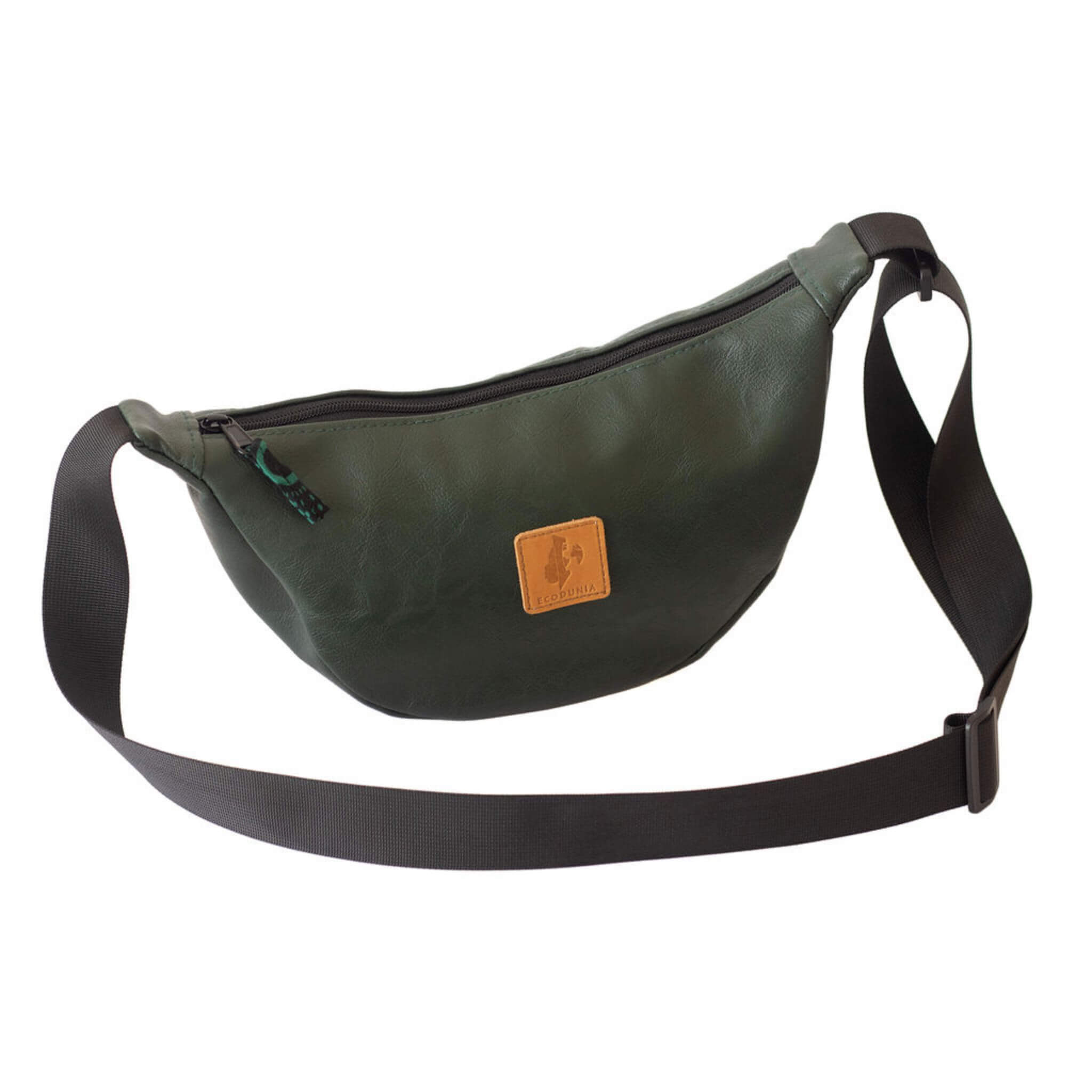 Round Mini Vegan Leather Crossbody Shoulder Bag 