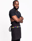 Jikoni Half Apron - Black