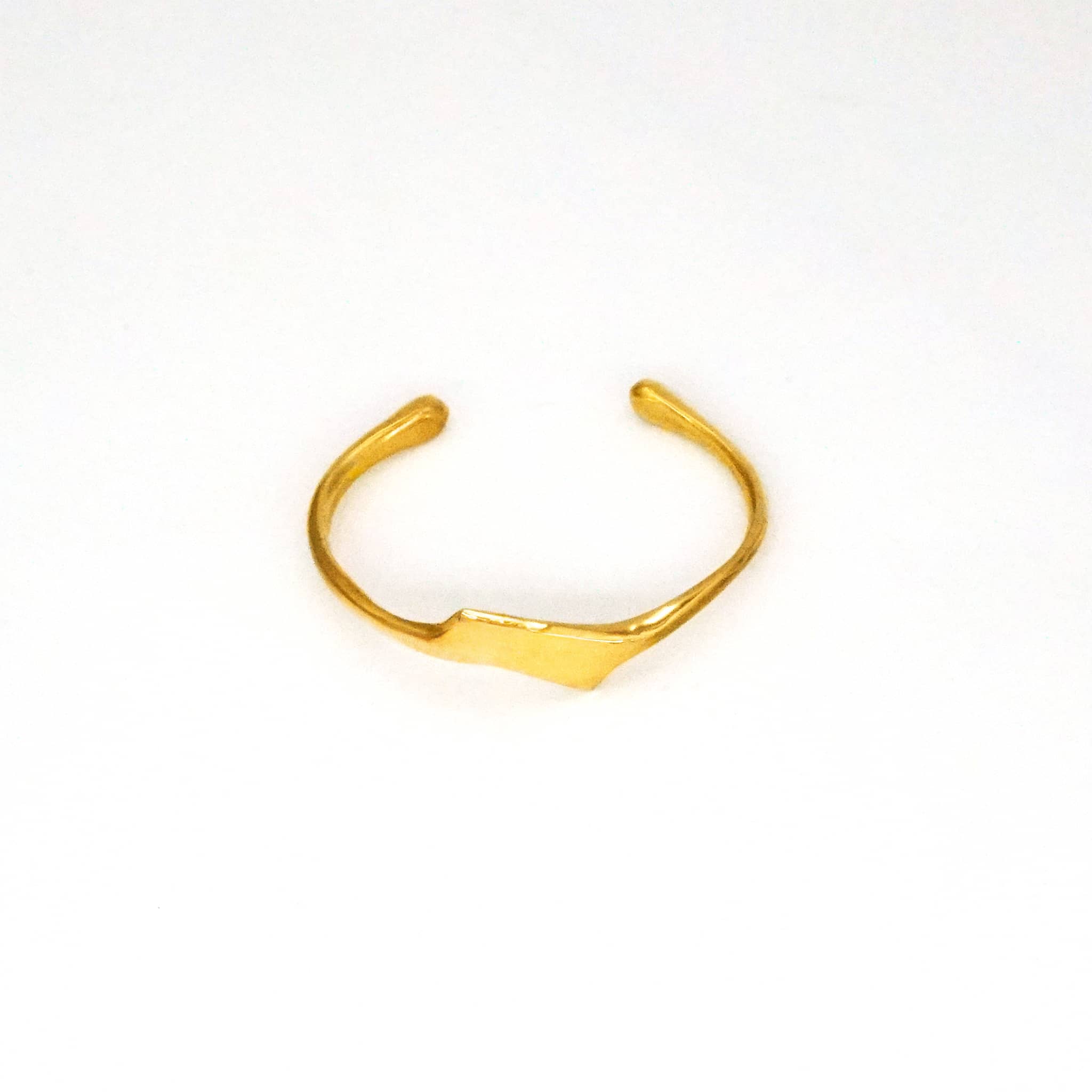 Geo Brass Cuff Bracelet | Funzi