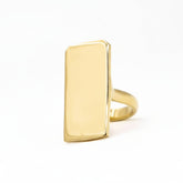 Goma Brass Smooth Ring