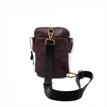 Convertible Vegan Leather Crossbody Sling Bag 1L - EcoDunia | Rozi 