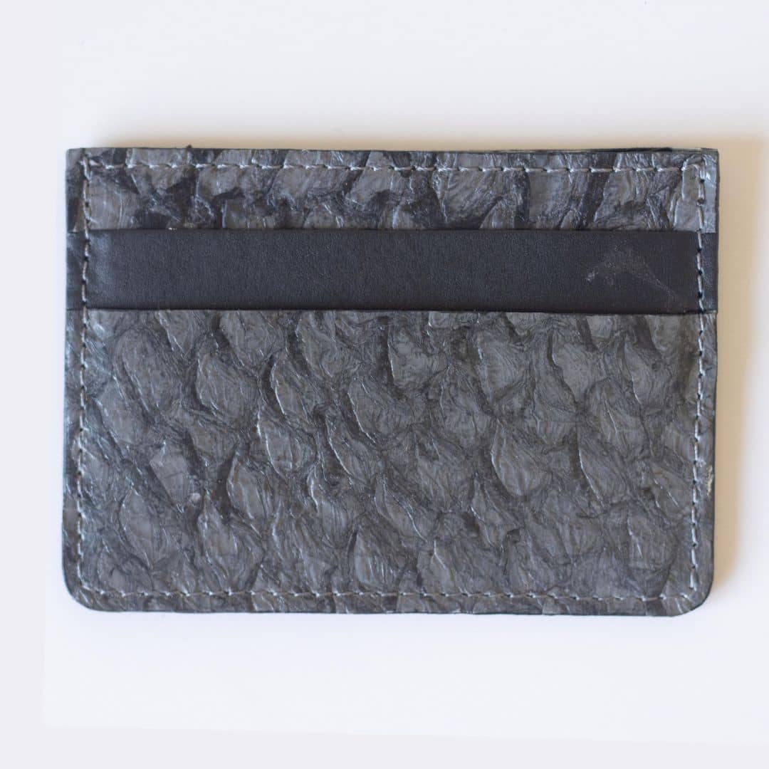 Fish Card Holder Wallet, Unisex Leather Card Case - EcoDunia 