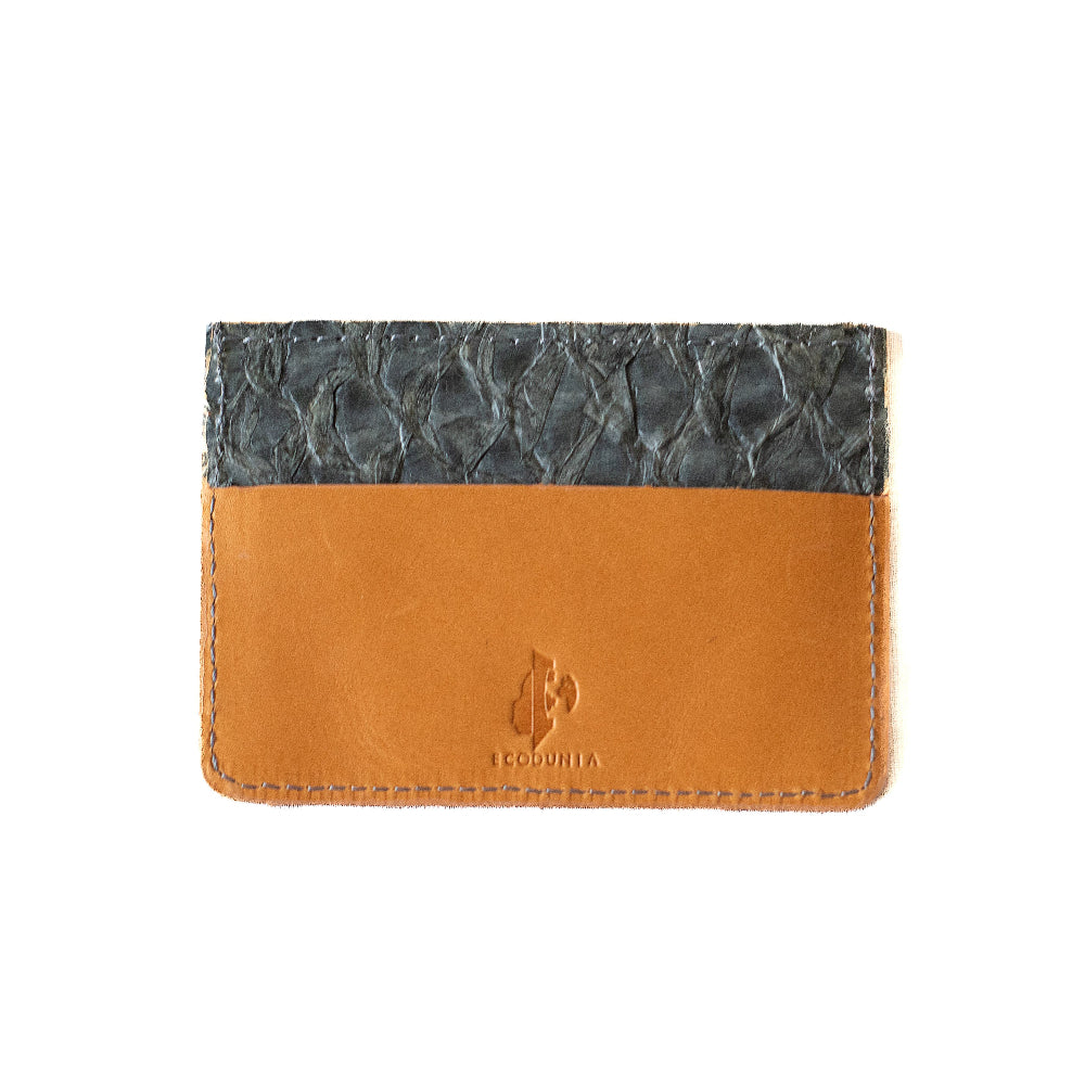 Gray Fish Leather Wallets Ecodunia