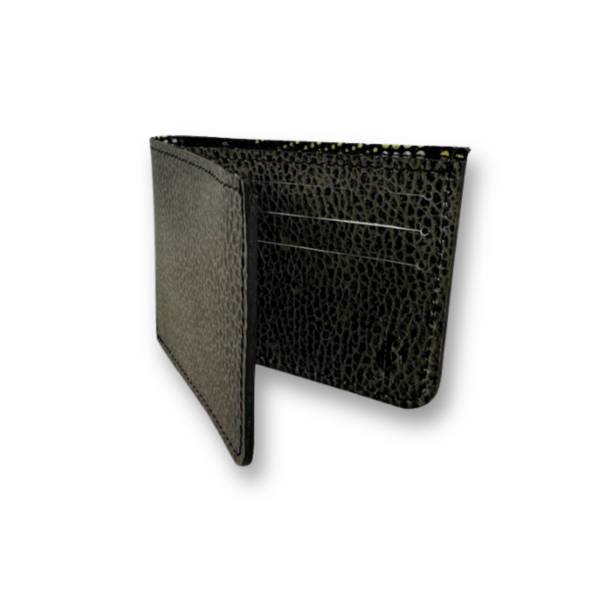 Slim Leather Wallet - Unisex Bifold Minimalist Wallet 