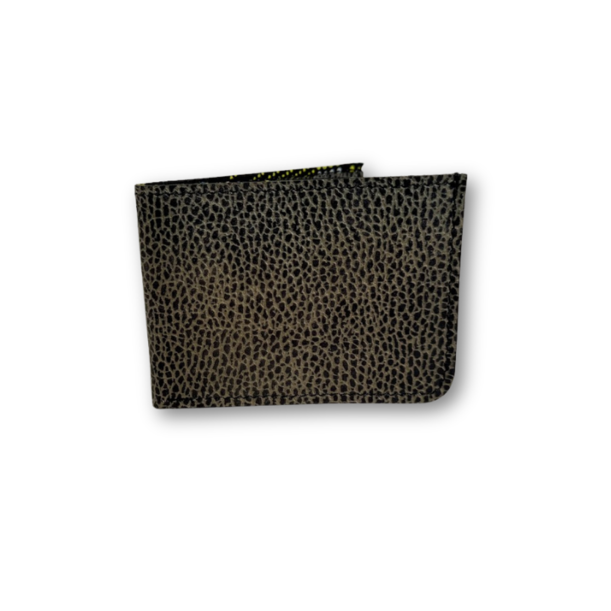 Slim Leather Wallet - Unisex Bifold Minimalist Wallet 