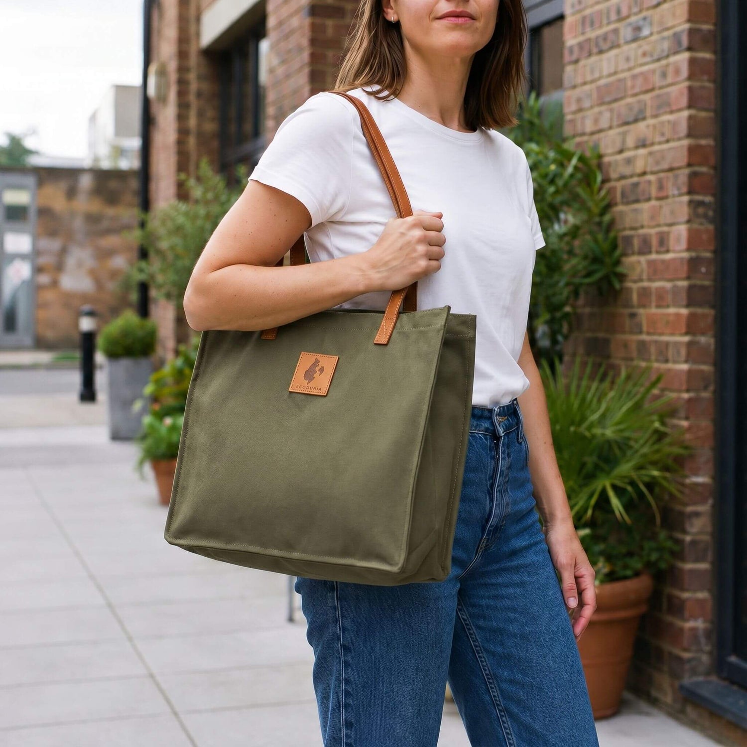 High Quality Canvas Tote Bags for Women  EcoDunia 
