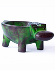 Soapstone Animal Head Bowls - Hippo